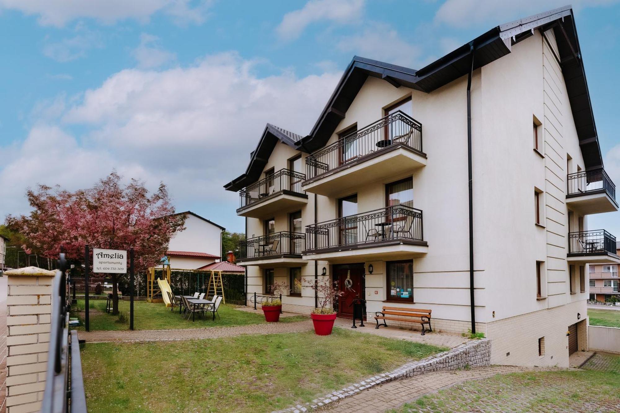 Amelia Apartamenty - Sala Zabaw, 2 Sypialnie, Garaz Podziemny Władysławowo Kültér fotó